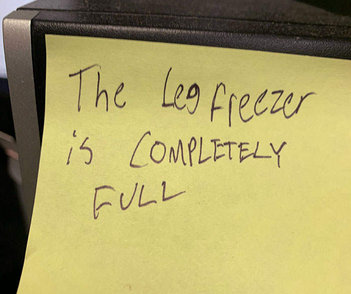 This Ominous Note That Was Left On My Desk At Work