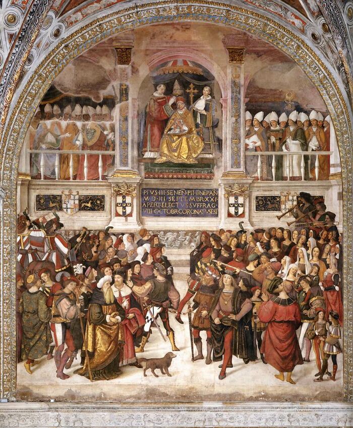 The Coronation Of Pope Pius III, 1509