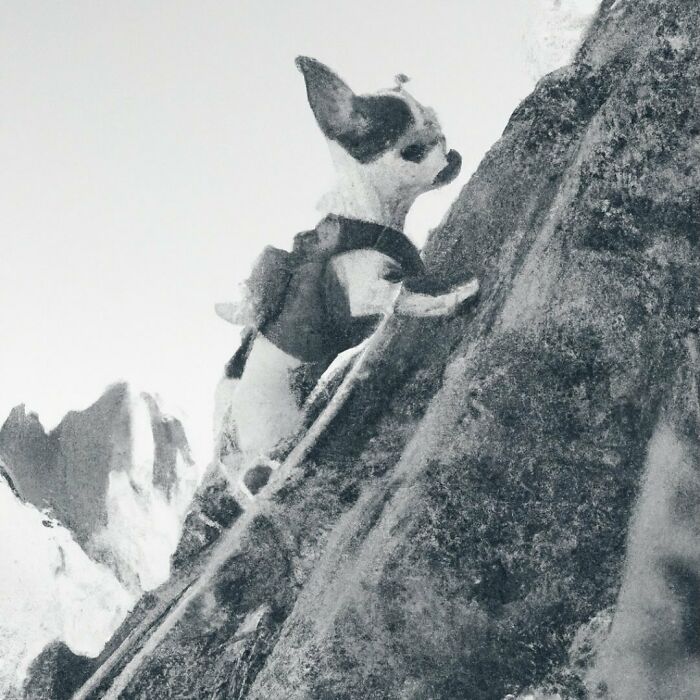 In 1942, Pepito Von Zalez Became The First Chihuahua To Climb Mount Everest