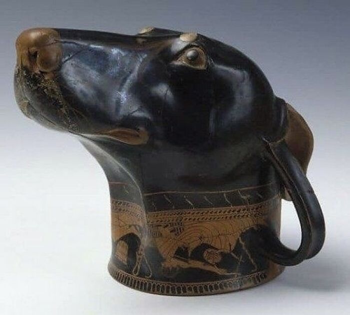4th Century Bce Greek Mug. Located At The National Etruscan Museum Of Villa Giulia