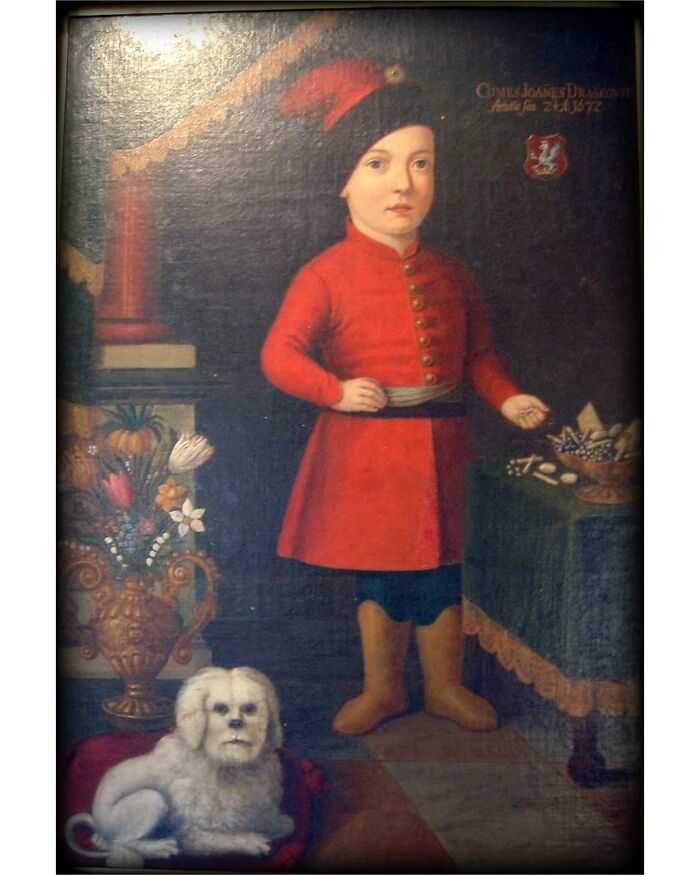 Portrait Of Ivan Drašković Found In Trakošća Castle, Located In Northern Croatia