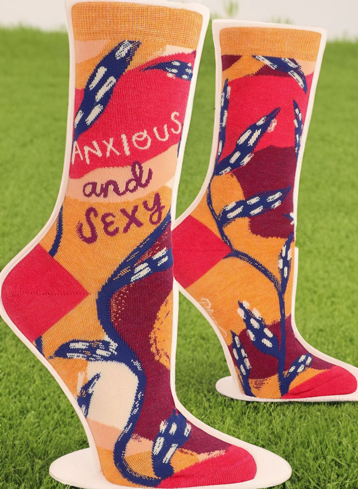  Novelty Crew Socks: Forget About Wearing Your Heart On Your Sleeve, Wear It On Your Socks!