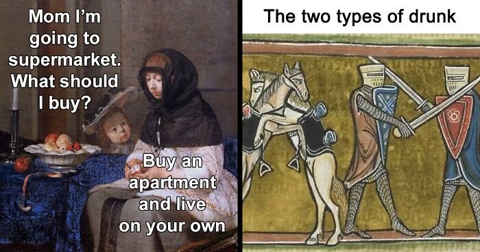 This IG Page Is Dedicated To The Most Sarcastic Classical Art Memes, Here Are 55 Of The Best