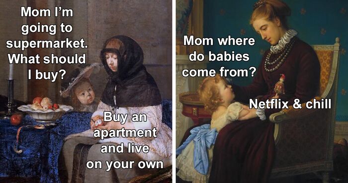 50 Masterpieces That Became Incredibly Relatable Memes, As Seen On This IG Page