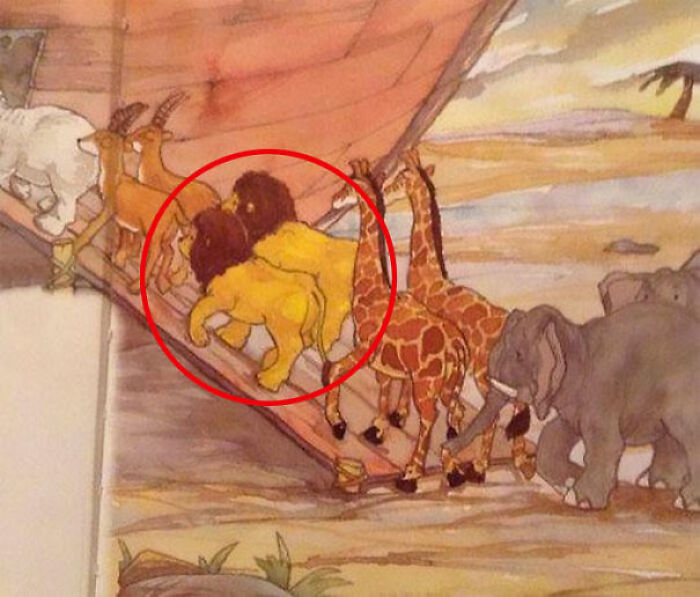Los leones gays del arca de Noé