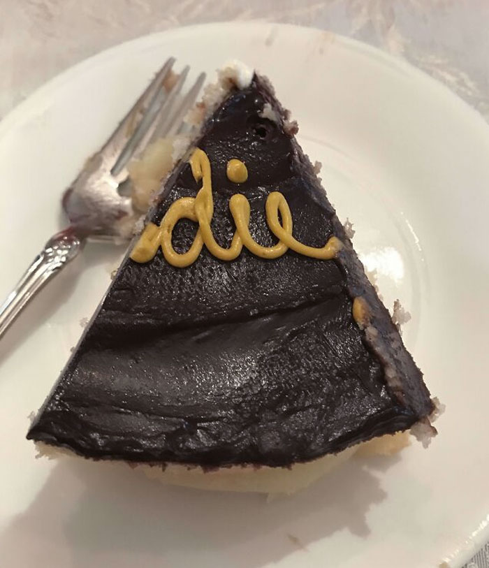 Mother-In-Law Just Served Me This Piece Of Cake