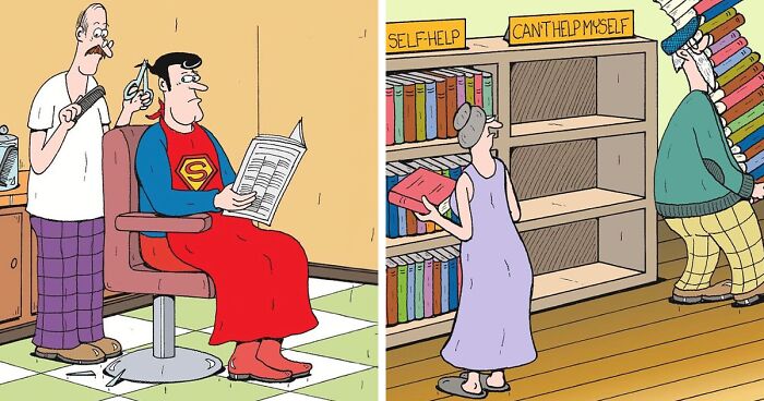 Cartoonist Illustrates Ridiculous Scenarios In Humorous Comics (26 New Pics)