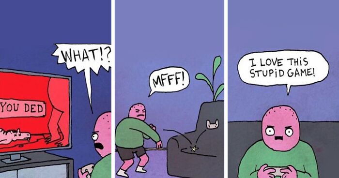 27 New Comics That Dabble In The Ridiculousness Of Life By Pierre Mortel