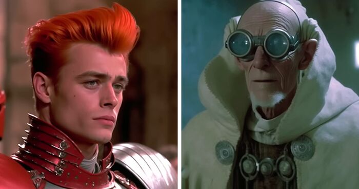 Netizens Love These AI Pics Of Futurama Characters Reimagined In A Dark 80s Sci-Fi Movie Style