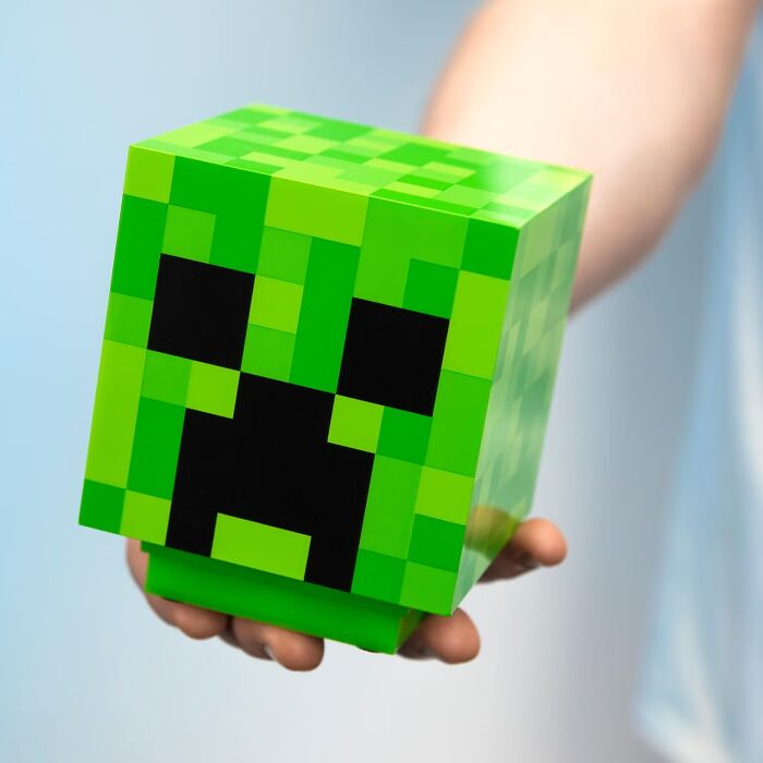 Add A Touch Of Minecraft Magic With A Creeper Light For Gamers