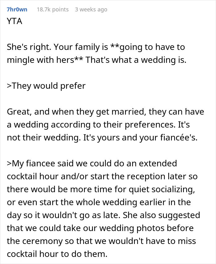 Guy Runs His Wedding ‘Compromise’ Past People Online, Gets Called Out