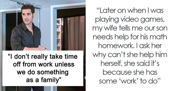 Husband's Day Off From Chores Sparks Tension, Leaves Wife Overwhelmed With Kids