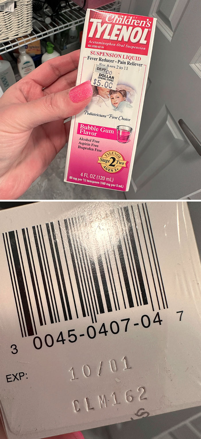 My Mother-In-Law Told Me That She Had A Bottle Of Children’s Tylenol When There Was A Shortage. I Looked At The Package While At Her House Today. It Expired 22 Years Ago
