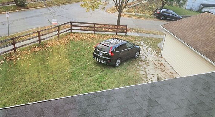 My Mother-In-Law Drives Through My Yard