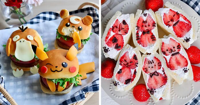 Cute Japanese Culture-Inspired Art Created Just To Be Eaten, By This Artist (48 Pics)