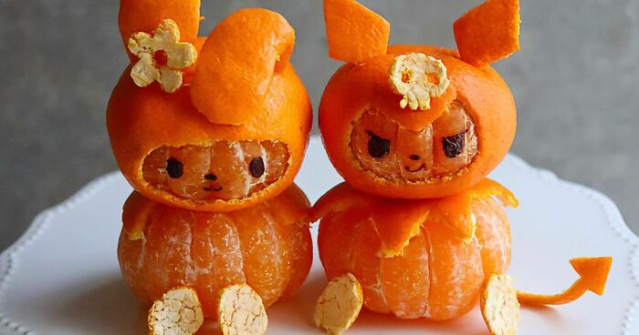 48 Adorable Edible Artworks Created By This Talented Japanese Food Artist