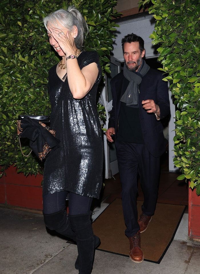 Keanu Reeves and Girlfriend Alexandra Grant Share A Night Of Romance With Date In Los Angeles