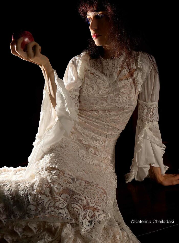 The Victorian White Dress By Costume Design From The Short Film "13 Strokes..."