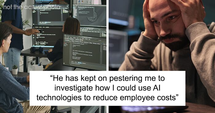 “Middle Manager Wants To Replace His Coworkers With AI? I'll Let Him Throw The First Stone”