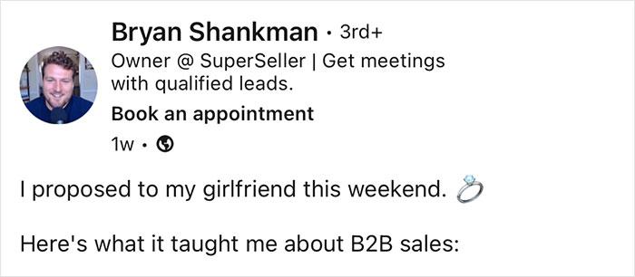 Folks Online Are Roasting This Guy Who Shared 7 Things He Learnt About B2B Sales After Proposing