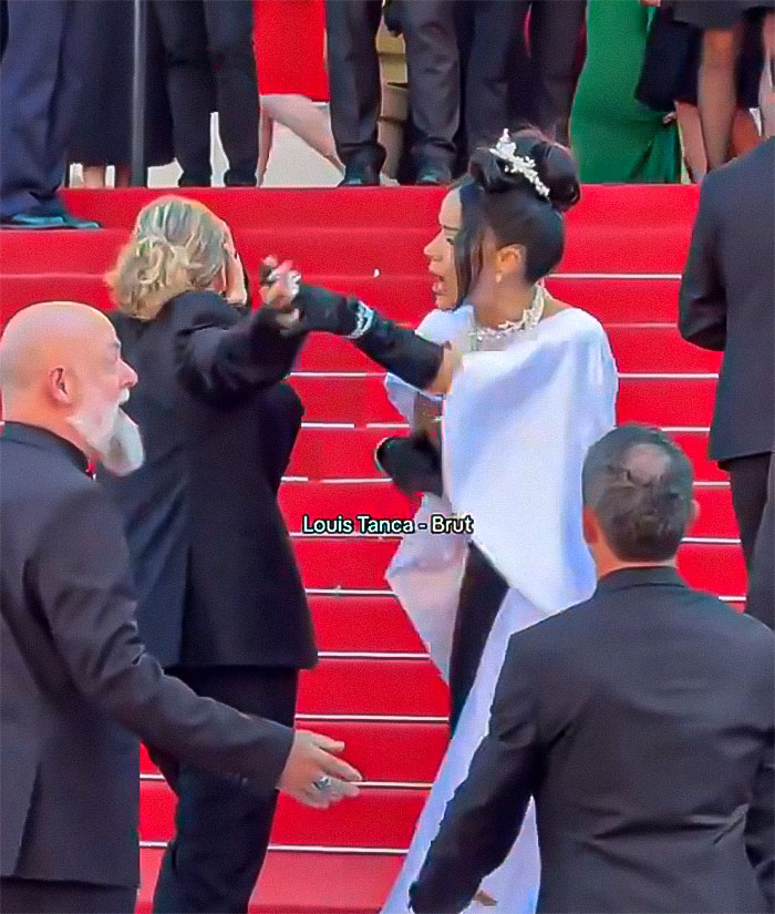 Another Spat On Cannes Red Carpet—With Same Security Guard That Scolded Kelly Rowland