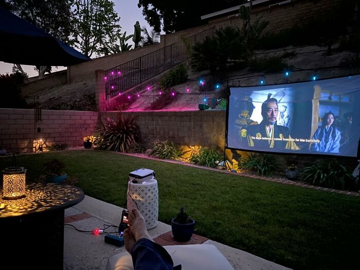  Bluetooth Projector With 100" Screen: Drive-Ins Are So Yesterday!