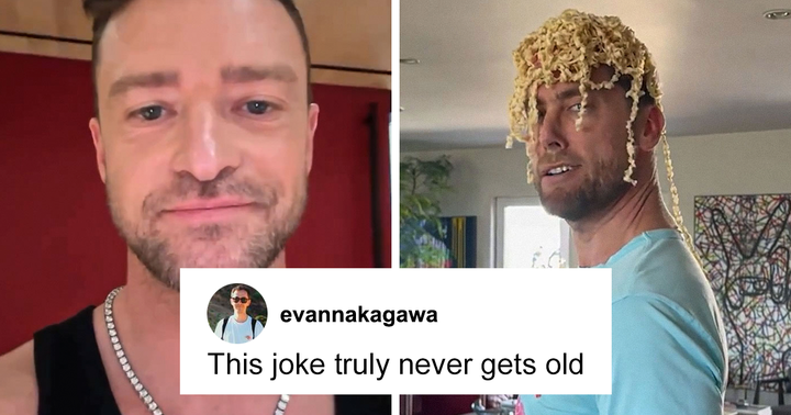 Justin Timberlake And Lance Bass Hilariously Embrace NSYNC’s Iconic “It ...