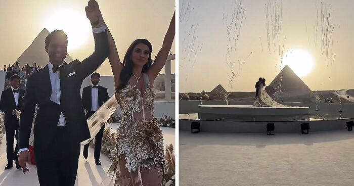 People Say Billionaire’s Wedding Is “Beyond Disrespectful” After He Rents Great Pyramid Of Giza