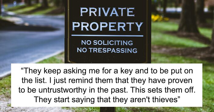 Parents Left Fuming When Child Stops Their Unannounced Visits By Moving To A Gated Community