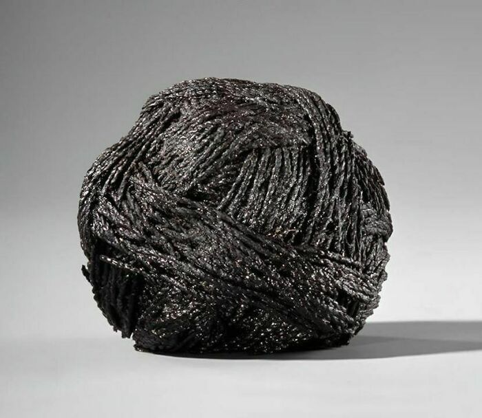 4,700-Year-Old Ball Of Yarn Found Near Lake Bienne. Lüscherz, Switzerland, Around 2700 Bc