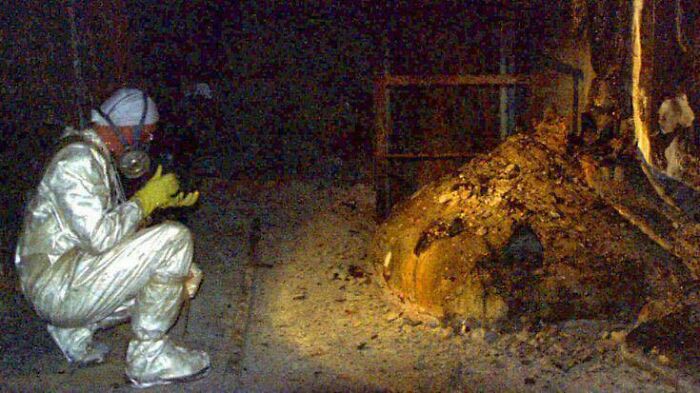 The “Elephant's Foot” In Chernobyl - The Most Dangerous Artifact On Earth. Will Remain So For The Next 100,00 Years. 300 Seconds Of Exposure And You Will Be Dead In 2 Days