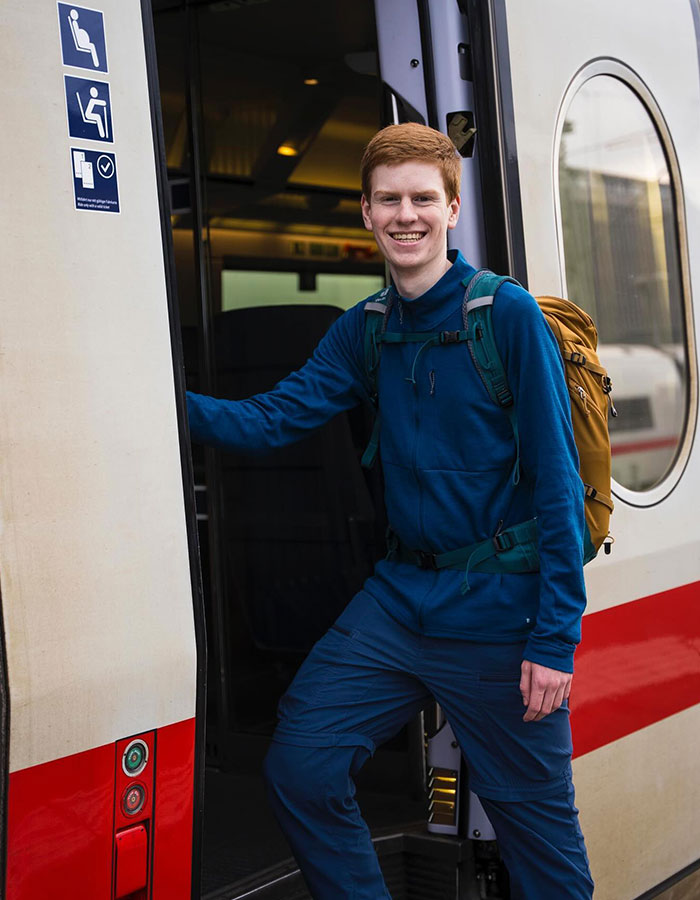 “On The Right Track”: Teenager Lives As 24/7 Train Passenger For Just $10k A Year