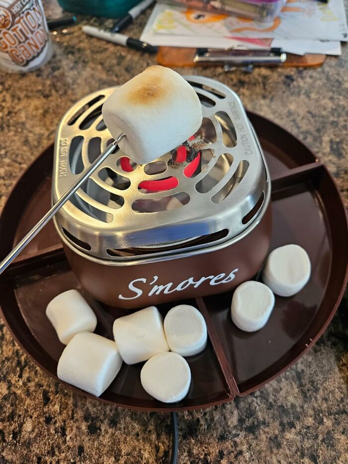 Tabletop Indoor Electric S'mores Maker : Because Life's Too Short To Only Eat Smores While Camping 