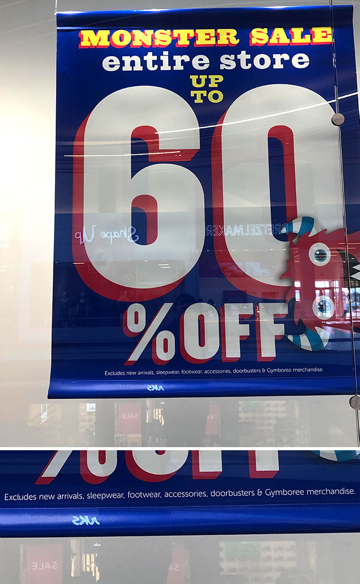 Up To 60% Off Everything, But Most Of The Store Is Excluded