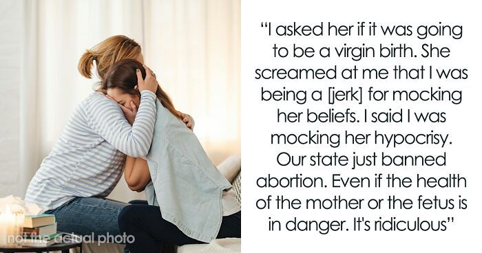 Sis Can’t Resist Rubbing Woman's Religious Beliefs In Her Face When She Asks For Help With Pregnancy