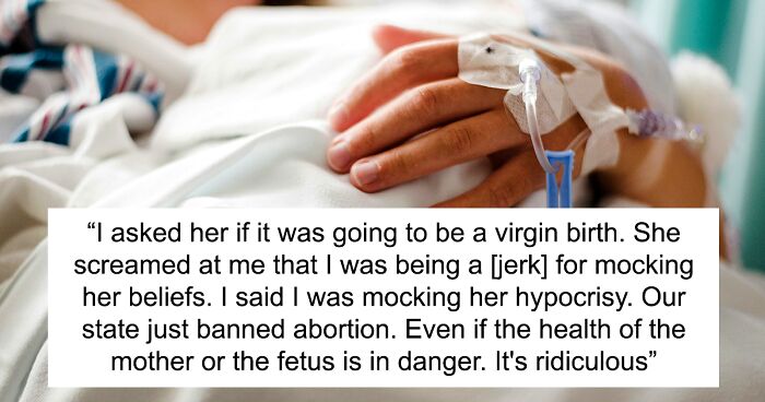 Religious 19YO Is Shown Her Hypocrisy When She Has To Ask Sibling For Help With Accidental Pregnancy