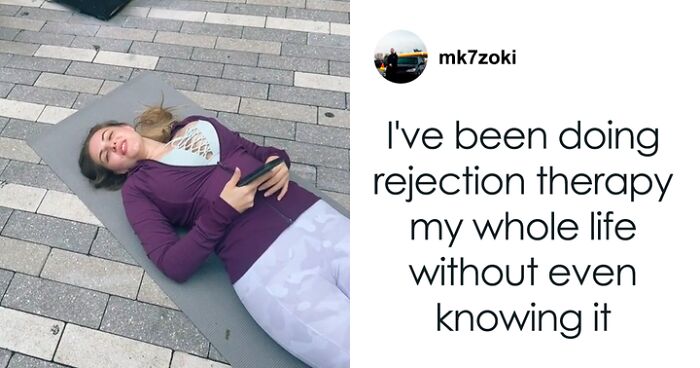 Self-Help Book Has People Doing Bizarre Things In The Streets To Become “Rejection Proof”