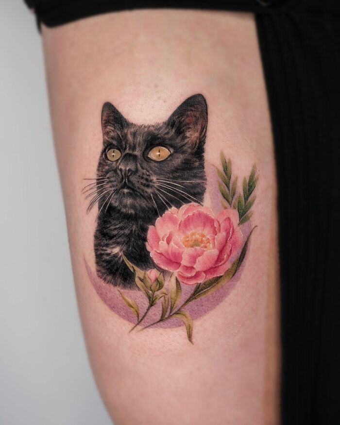 25 Cutest Pet Portrait Tattoos