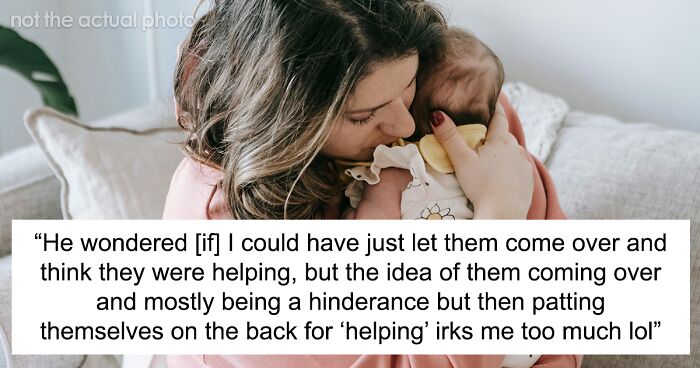 Postpartum Mom Can't Do Chores Due To C-Section, Irked With In-Laws Only Wanting To Hold The Baby