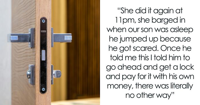 “[Am I The Jerk] For Telling My Wife ‘I Warned You’ When Our Son Got A Lock For His Room?”