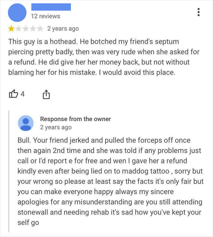 From A Tattoo / Piercing Place