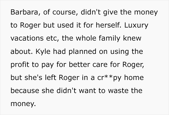 Woman Sues Family, Regrets It After She's Left To Take Care Of Ill Father All Alone