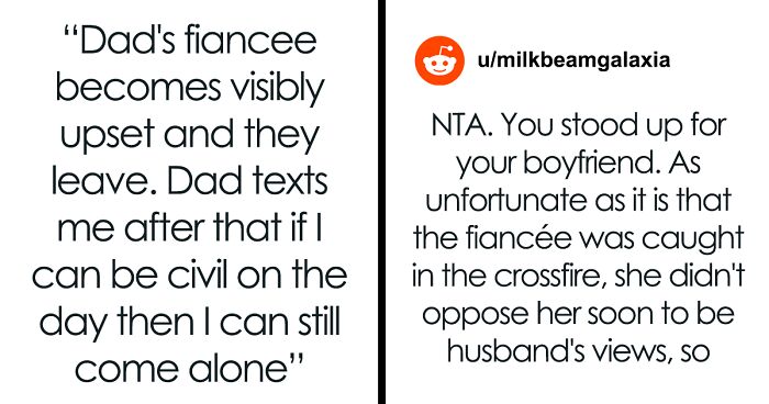 Daughter Plans To Skip Dad’s 5th Wedding After He Excludes Her Trans BF From The Guest List