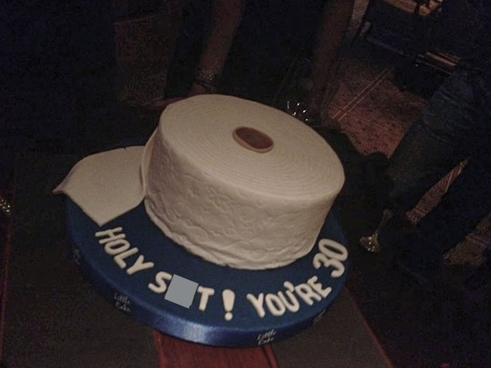 Today Was My Friend's 30th Birthday. This Was His Cake