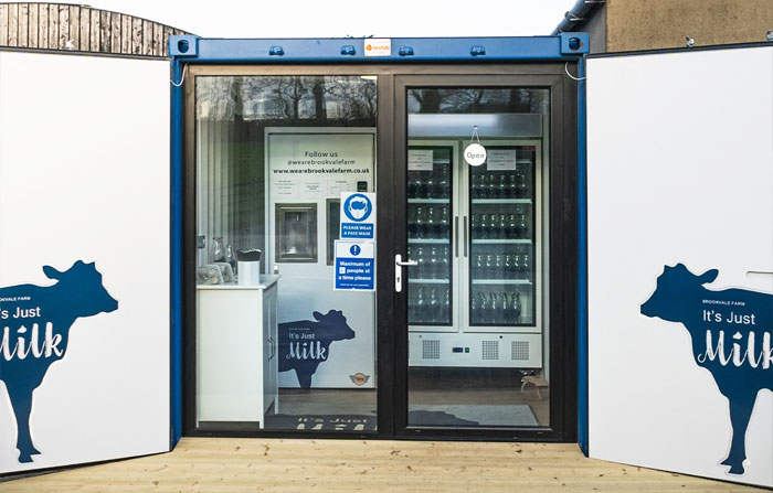 "It's Just Milk" Is Now Available To Purchase At Brookvale Farm From Our Vending Machine