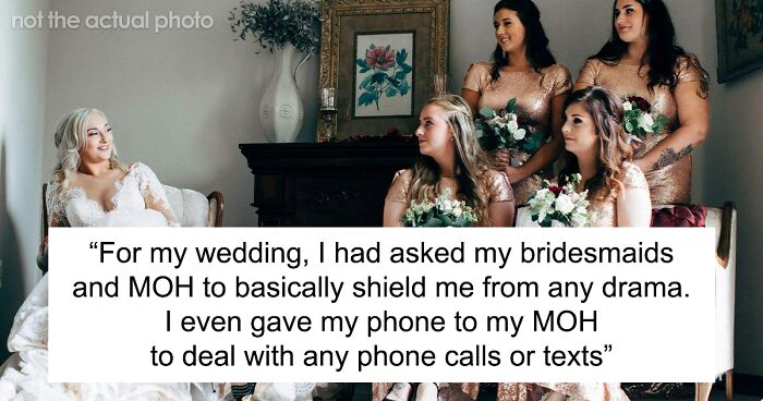 Woman's Friends Cope With Any Drama At Her Wedding, She Has No Idea Of Anything That Happened