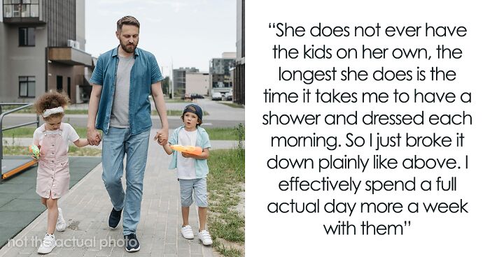 Dedicated Dad Takes Early Morning Shift With Kids, Wife Gets Upset Over Their Preference For Him