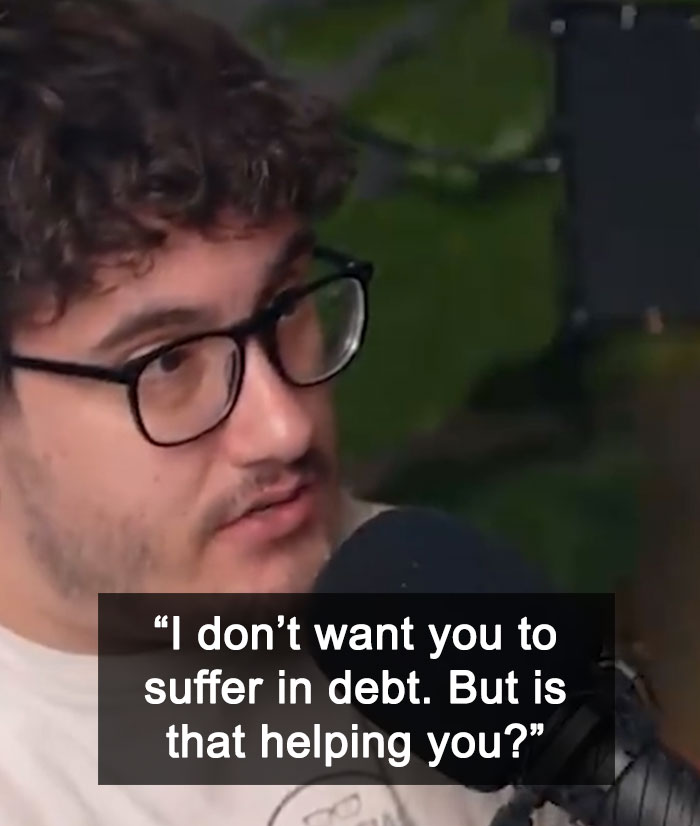 Interviewer Gives 20 Y.O. A Reality Check After She Jokes About Her $4k Credit Card Debt