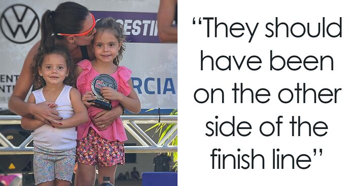 Woman Defends Her Husband After Controversy When She Didn’t Hug Kids At Marathon Finish Line