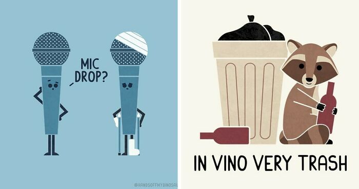 33 Quirky Pun Illustrations By Teo Zirinis And Their Hilarious Twists (New Pics)